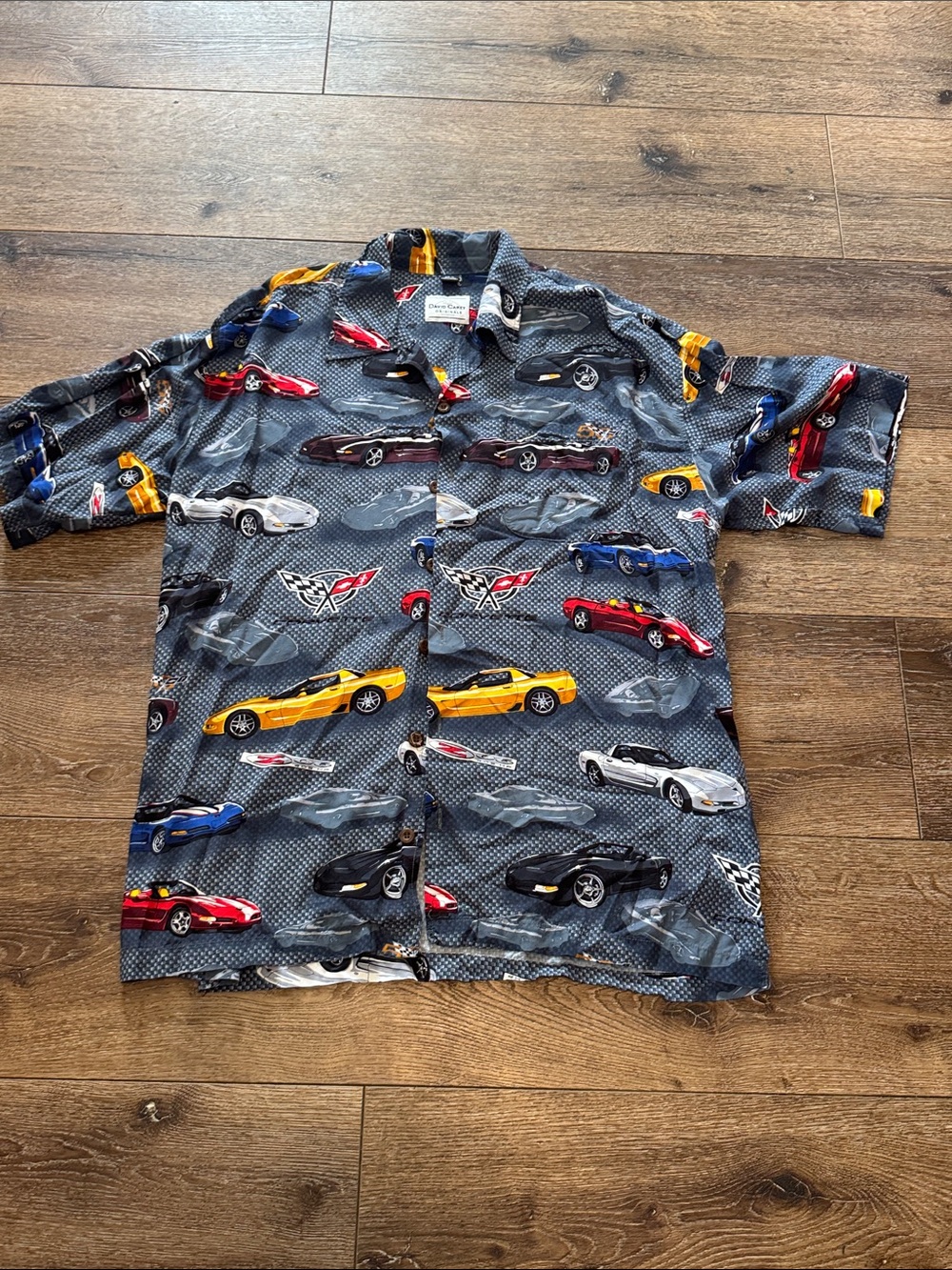 David Carey corvette button down XL
